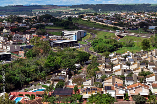 Panoramic view of Ribeirao Preto, Sao Paulo, Brazil photo