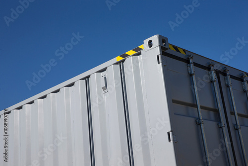 Container with power generator. 