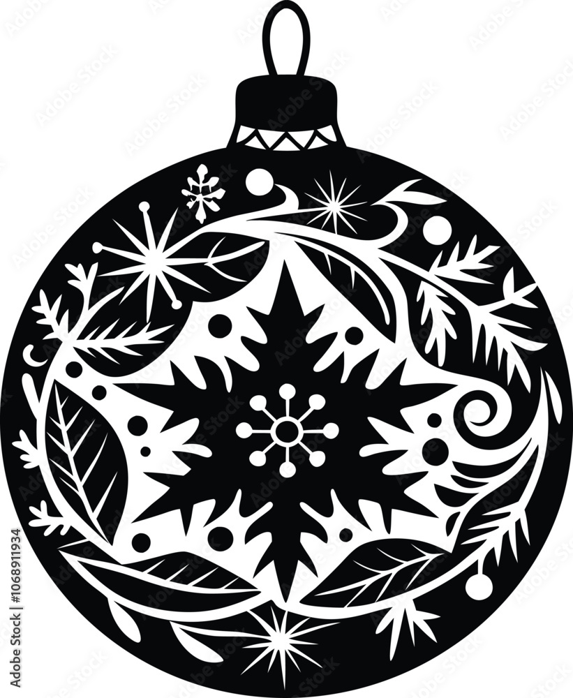 Christmas ball, Christmas bauble, christmas ball icon vector illustration Christmas ball, Christmas bauble, christmas ball icon vector illustration