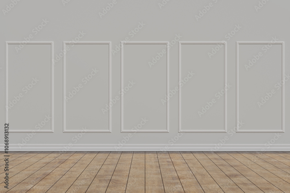 Empty home interior wall mock-up Empty home interior wall mock-up