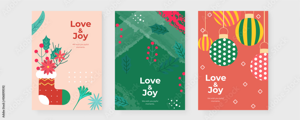 Colorful Holiday Greeting Cards with Festive Designs and Messages Colorful Holiday Greeting Cards with Festive Designs and Messages