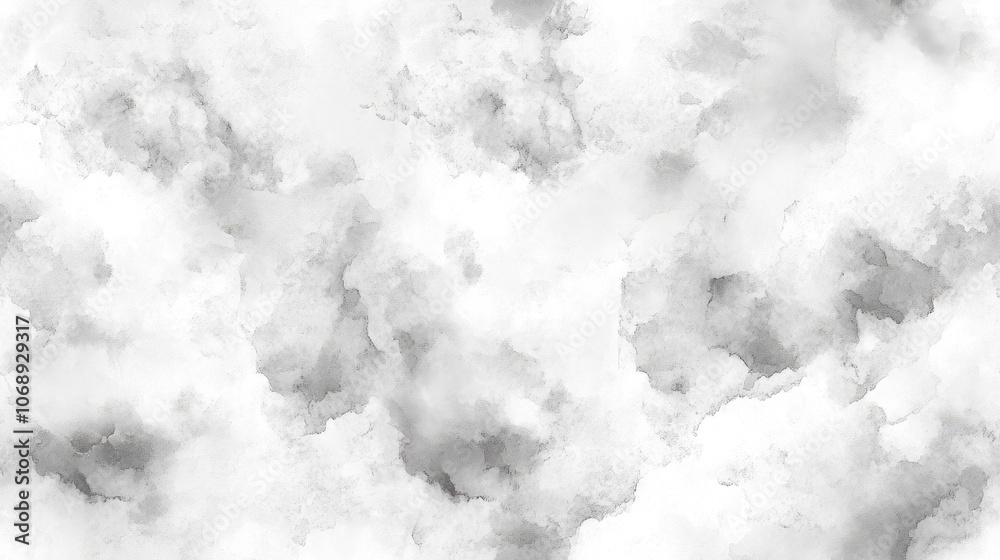 Seamless white watercolor cement wall pattern with soft gray tones ideal for background design and artistic projects Seamless white watercolor cement wall pattern with soft gray tones ideal for background design and artistic projects