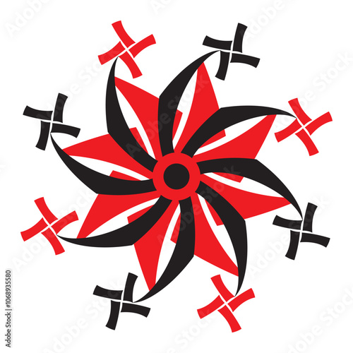 borders, lines, stars,star, pattern, abstract, shape, sun, background, line, graphic, design, optical, illusion, vector, poster, round, modern, psychedelic, icon, art, element, bauhaus, cool, illustra