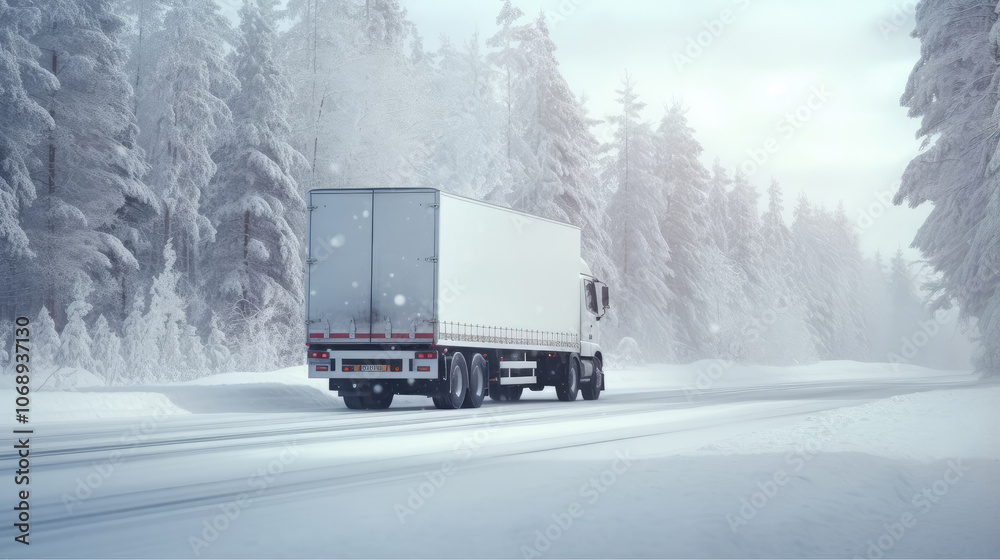 Reliable Trucking Services in Snowy Conditions Reliable Trucking Services in Snowy Conditions