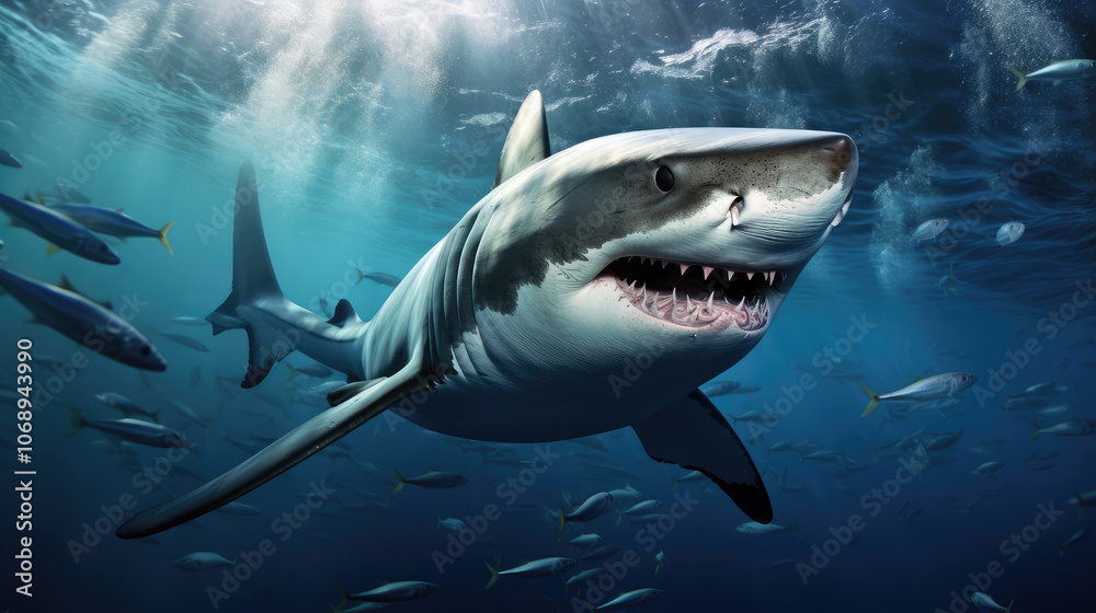 Encounter with the Apex Predator: Great White Shark Encounter with the Apex Predator: Great White Shark