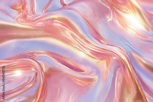 pink and gold iridescent fabric: a shimmering blend of elegance and style