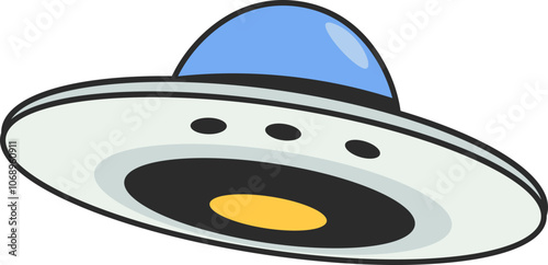 ufo vector illustration