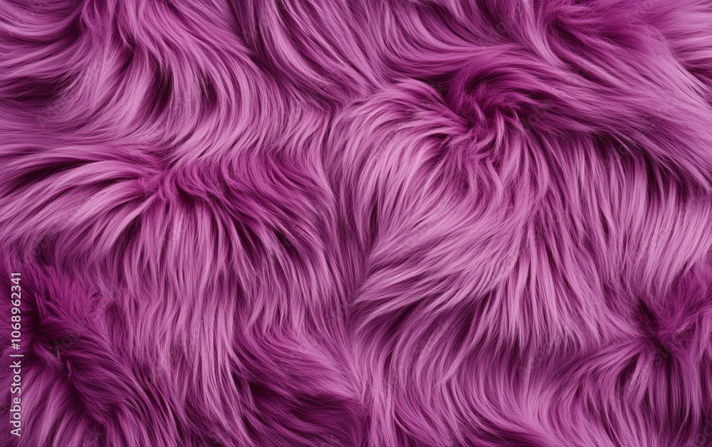 Abstract background of vibrant purple fur, soft flowing strands in high resolution, perfect for fabric or textile mockups Abstract background of vibrant purple fur, soft flowing strands in high resolution, perfect for fabric or textile mockups