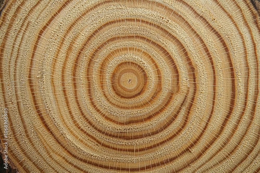 Close-up wood grain of tree stump , isolated on white background, , copy space for text, Close-up wood grain of tree stump , isolated on white background, , copy space for text,