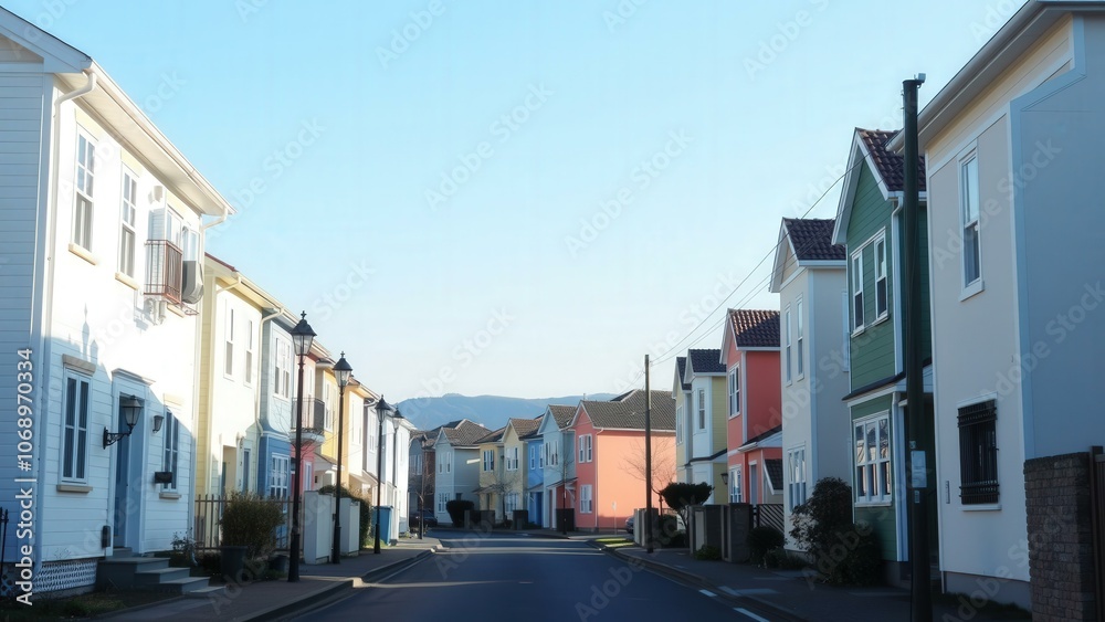 Vibrant San Francisco Homes: Charming Painted Ladies in a Picturesque Neighborhood Vibrant San Francisco Homes: Charming Painted Ladies in a Picturesque Neighborhood