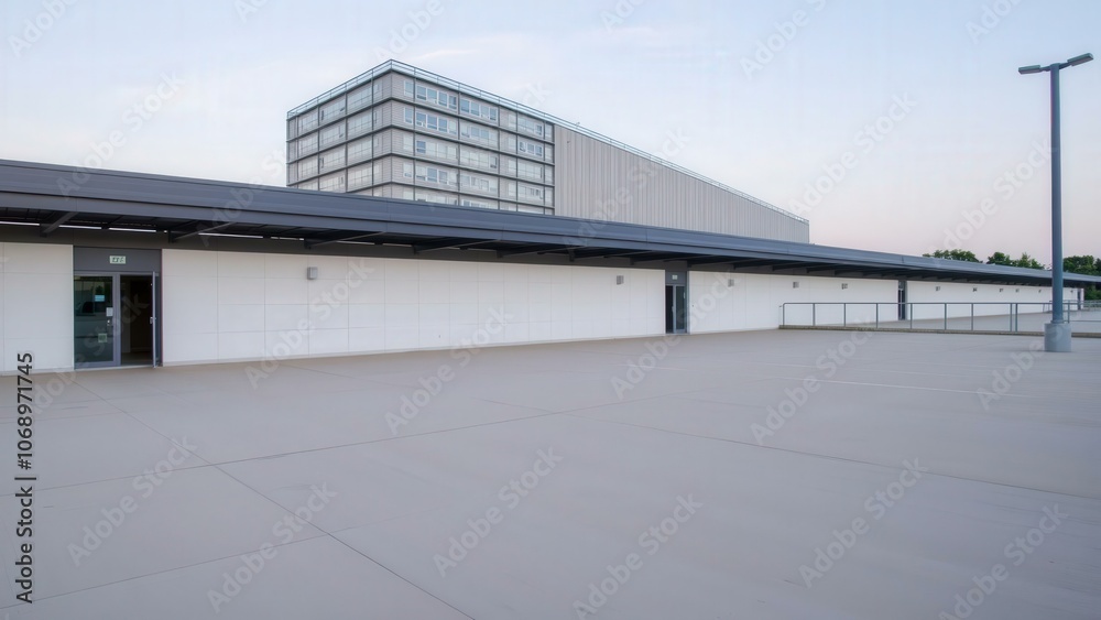 Modern Architectural Marvel: Sleek Design, Spacious Rooftop, Urban Oasis, Perfect for Business or Leisure Modern Architectural Marvel: Sleek Design, Spacious Rooftop, Urban Oasis, Perfect for Business or Leisure