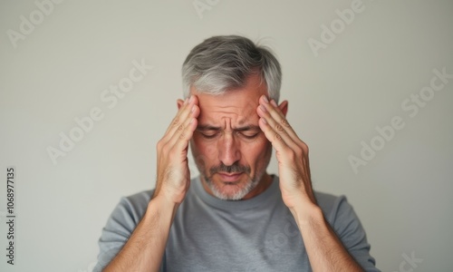 Pained expression on a man’s face, symbolizing the weight of life challenges.
