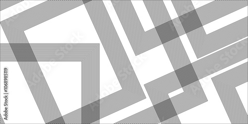 Subtle abstract background, blurred patterns. Abstract white and grey background. Abstract thin parallel wave diagonal gray gradient line. Stripe slope blend line white background.