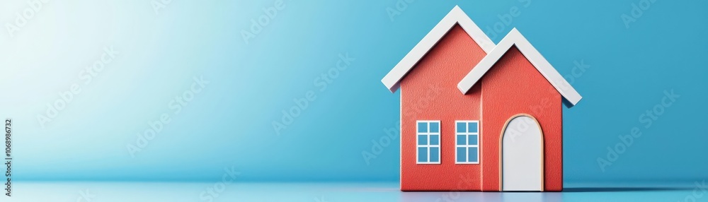 3D model of a mortgage summary dashboard with sections for loan term, interest, and total cost, Mortgage summary dashboard, Comprehensive and structured