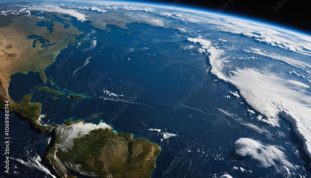 Earth view from space. Earth view from space.