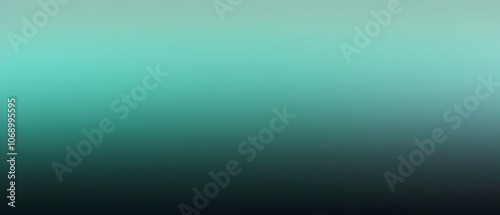 Blurred gradient Black to Mint background