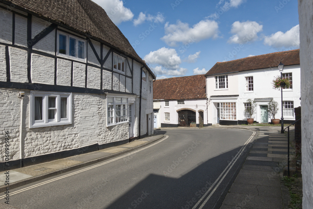 Old houses in Midhurst, Sussex, England Old houses in Midhurst, Sussex, England