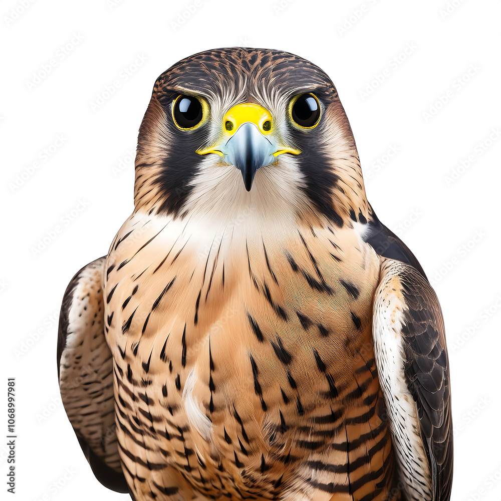 Fototapeta premium falcon fully isolated white background png format