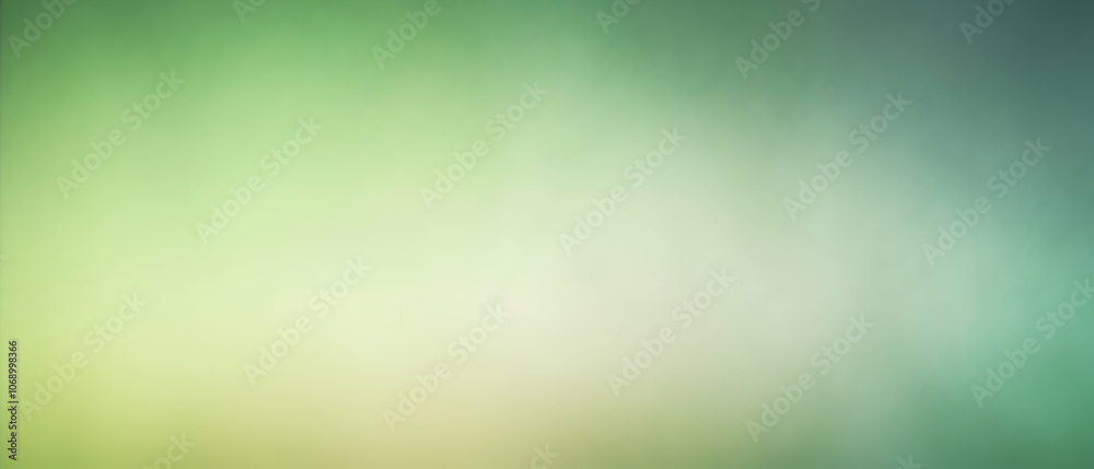 Fototapeta premium Blurred gradient Moss to Cream background
