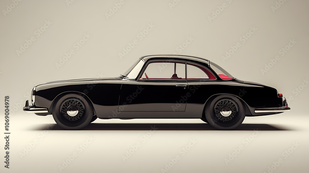 Black lateral car Black lateral car