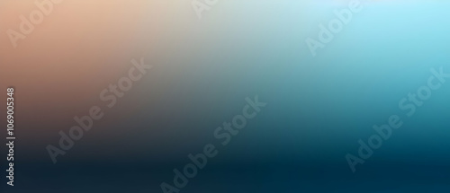 Blurred gradient Blue to Cocoa background