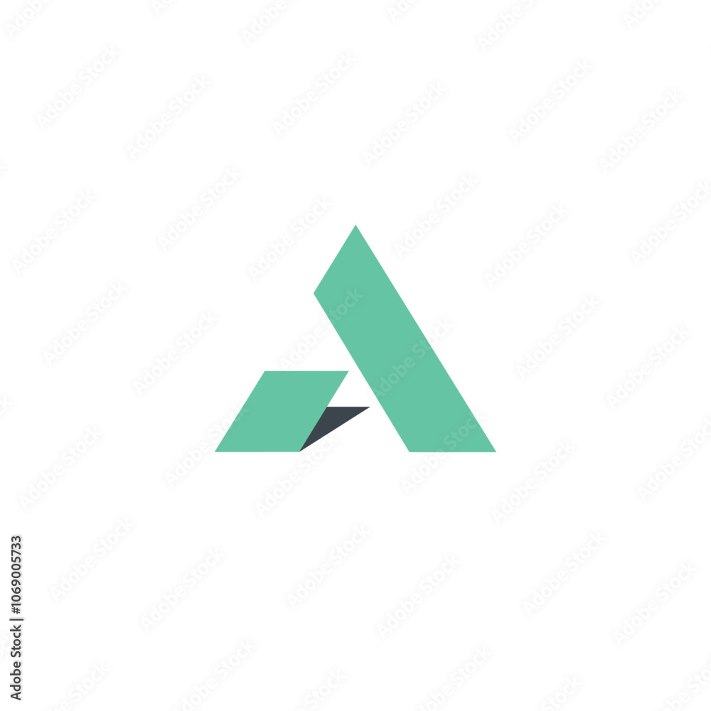 Letter A and education icon logo vector Letter A and education icon logo vector