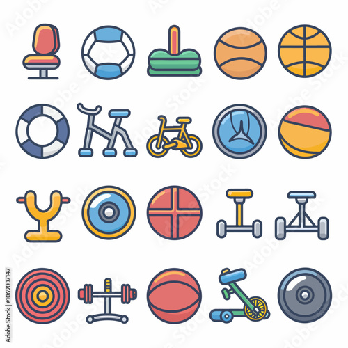 Sports equipment set