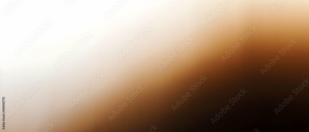 Blurred gradient White to Brown background Blurred gradient White to Brown background