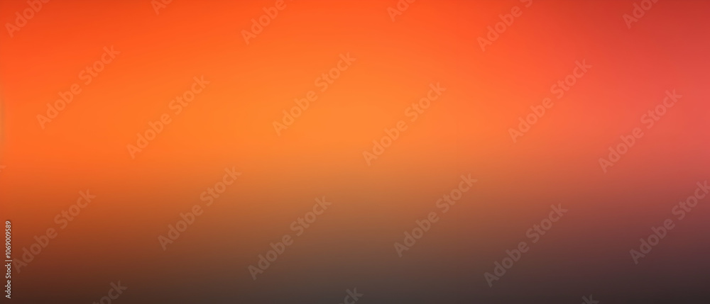 Naklejka premium Blurred gradient Orange to Charcoal background