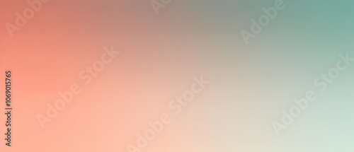 Blurred gradient Sage to Coral background
