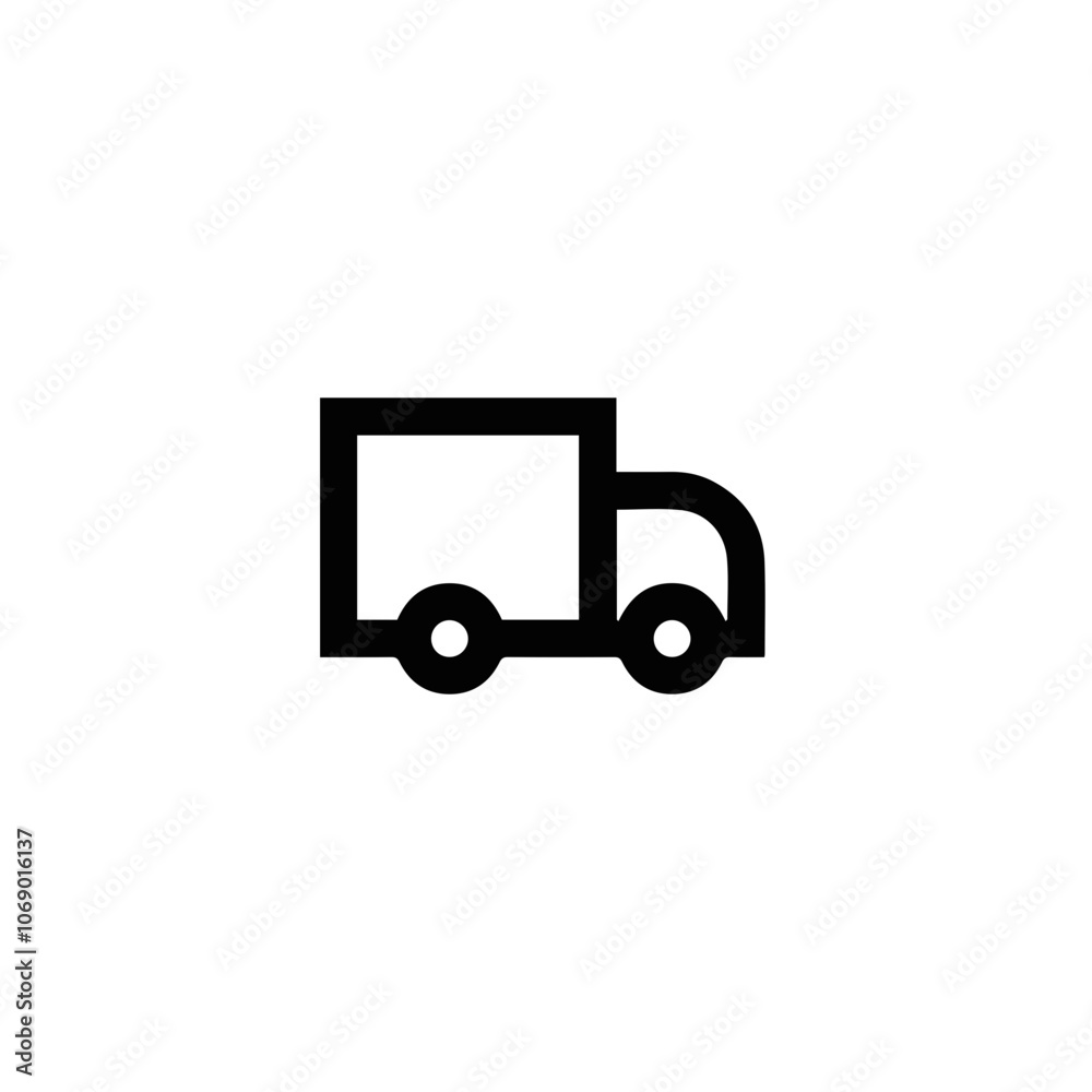 Truck icon symbol vector illustration