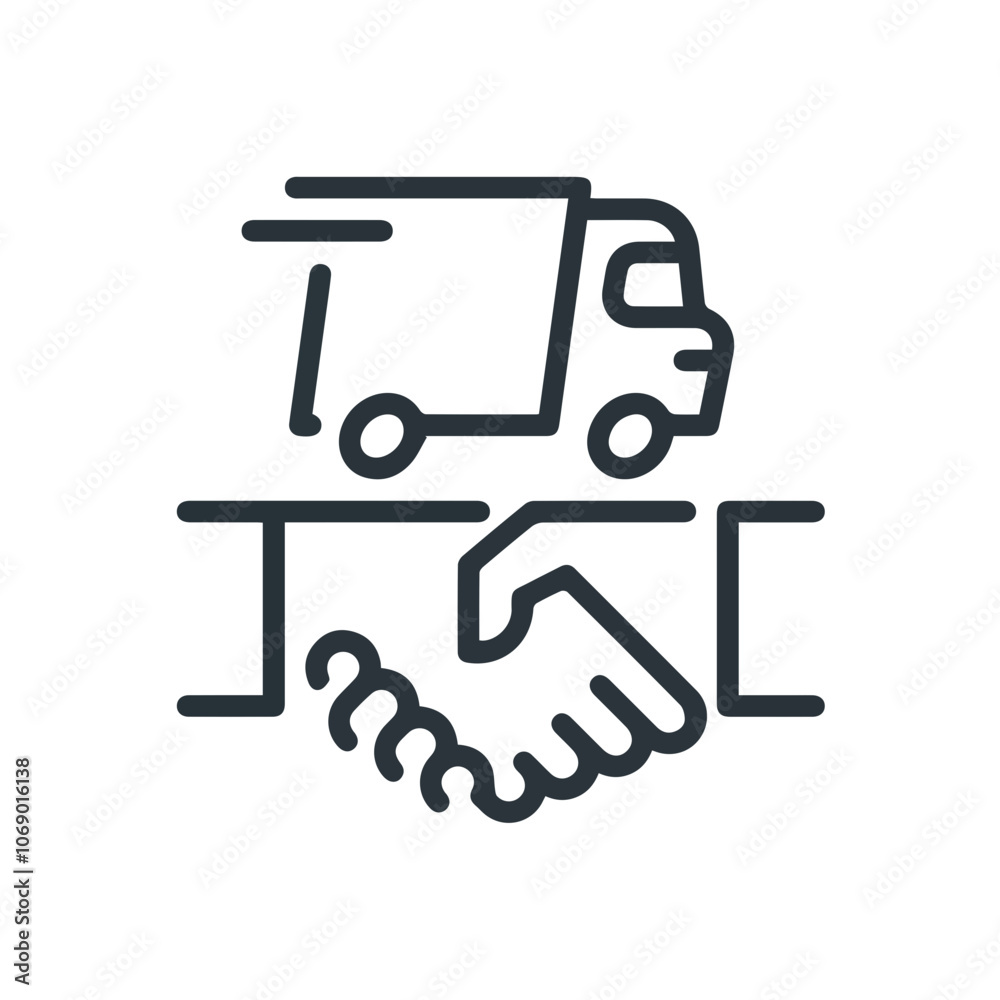 Truck icon symbol vector illustration Truck icon symbol vector illustration