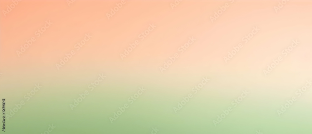 Fototapeta premium Blurred gradient Peach to Moss background