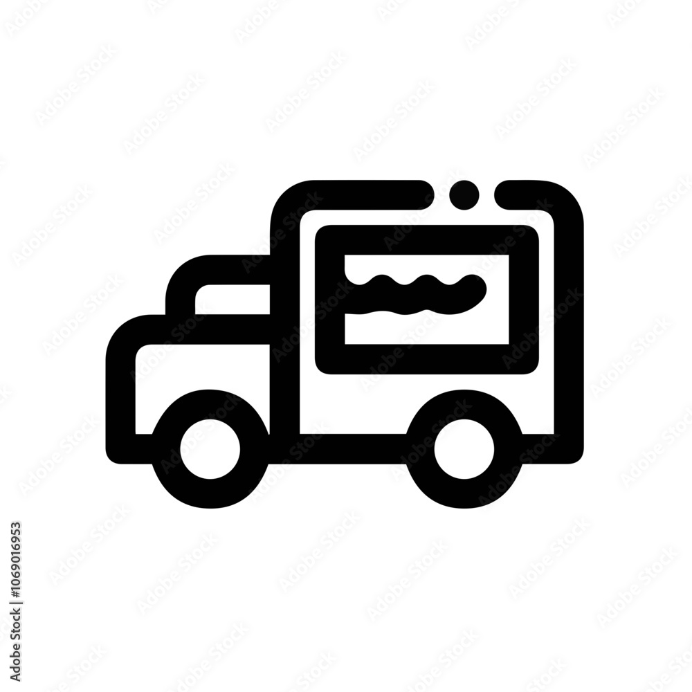 Truck icon symbol vector illustration Truck icon symbol vector illustration