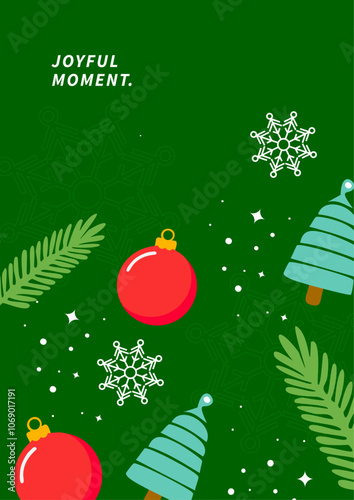 Festive Christmas with Decorative Elements