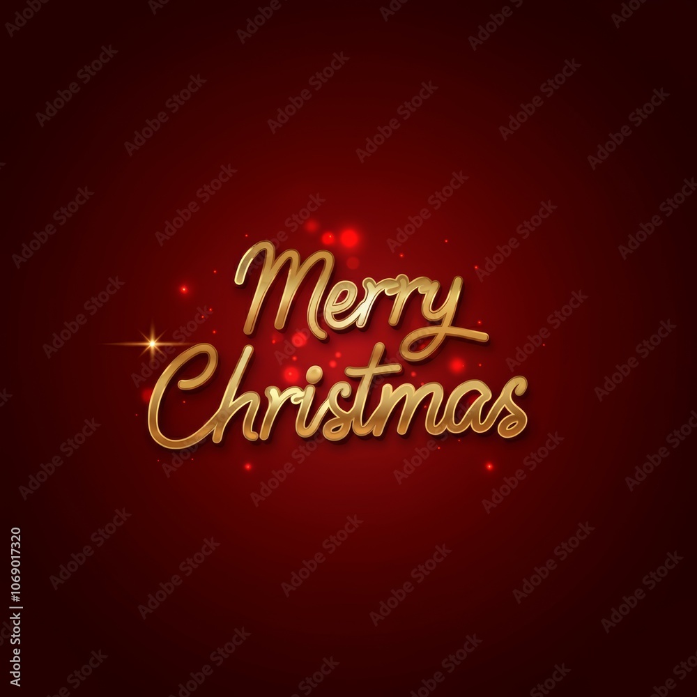 Glittery red text Merry Christmas and stars on white background
Glittery red text Merry Christmas and stars on white background
