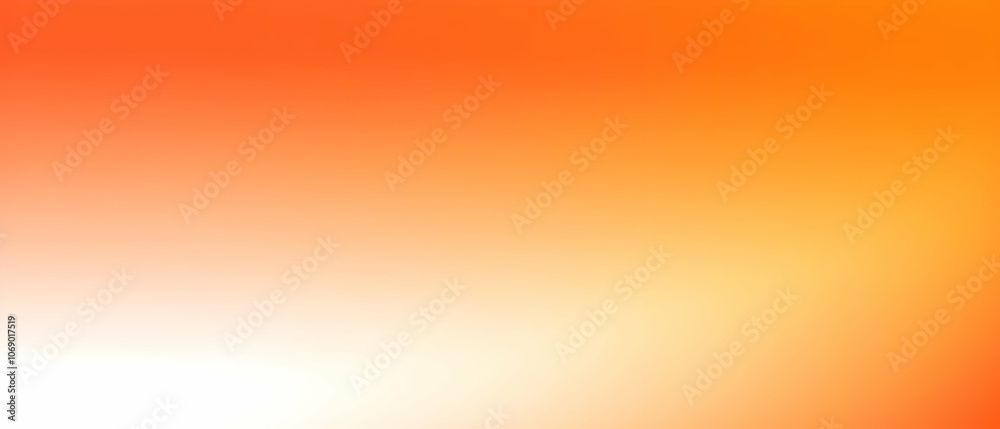 Blurred gradient White to Orange background Blurred gradient White to Orange background