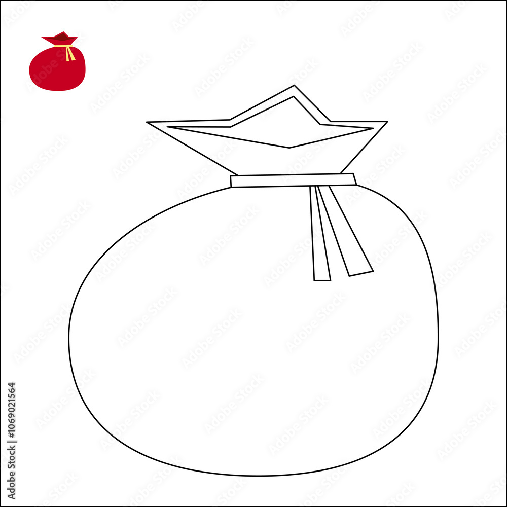 Christmas coloring book. children's educational game. logical tasks. coloring book. New Year. Christmas tree. snowman.	
