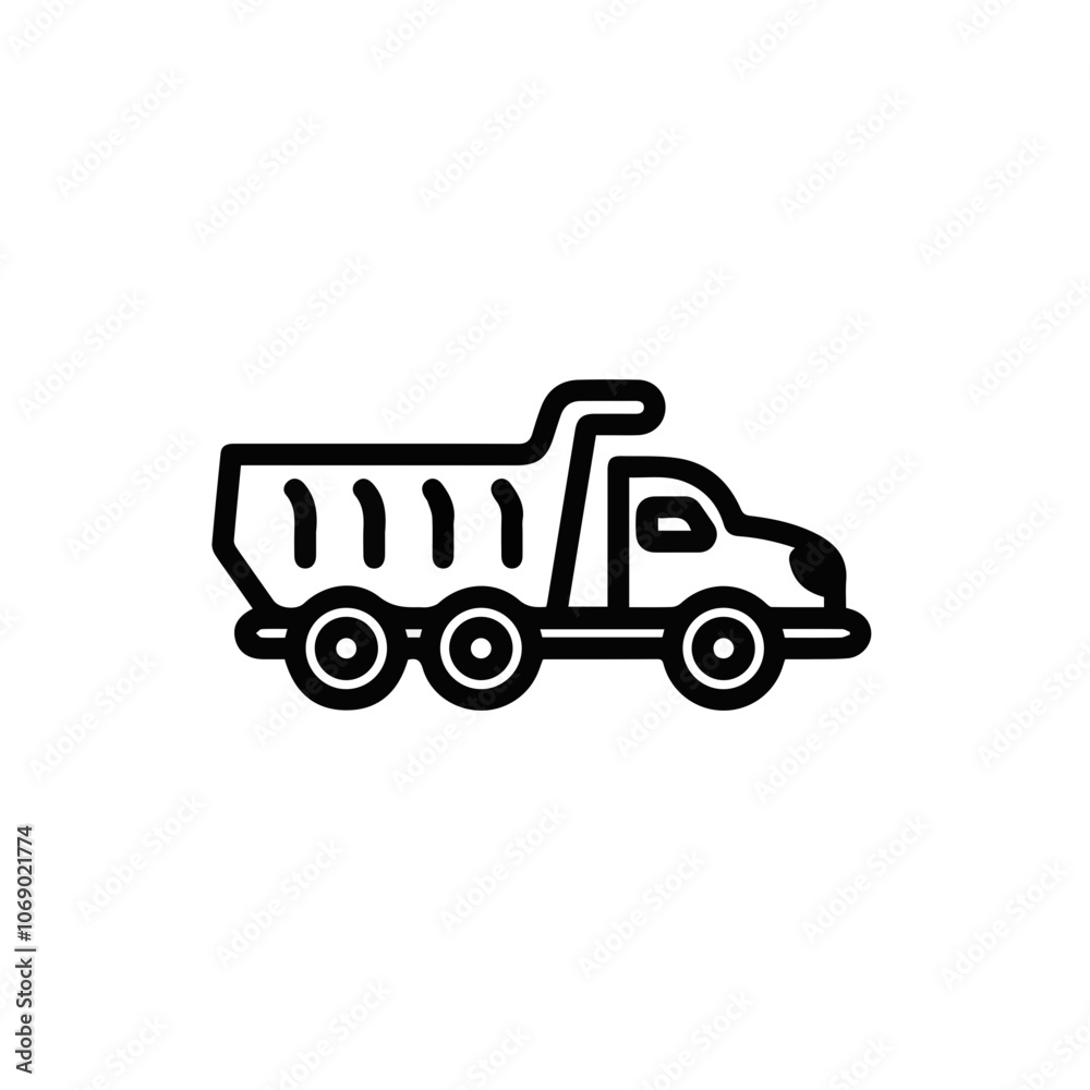 Truck icon symbol vector illustration