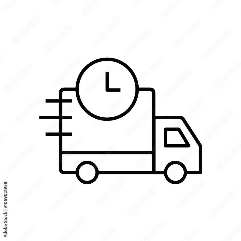 Truck icon symbol vector illustration Truck icon symbol vector illustration