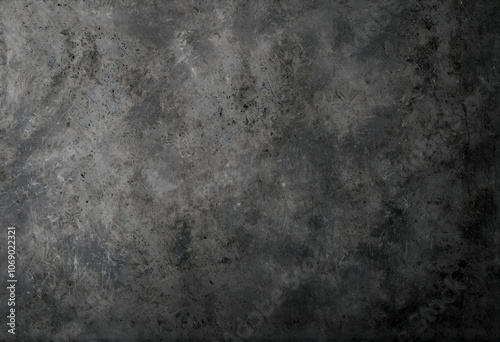 Uneven tonal dark gray background with numerous scratches, blemishes, dirt 