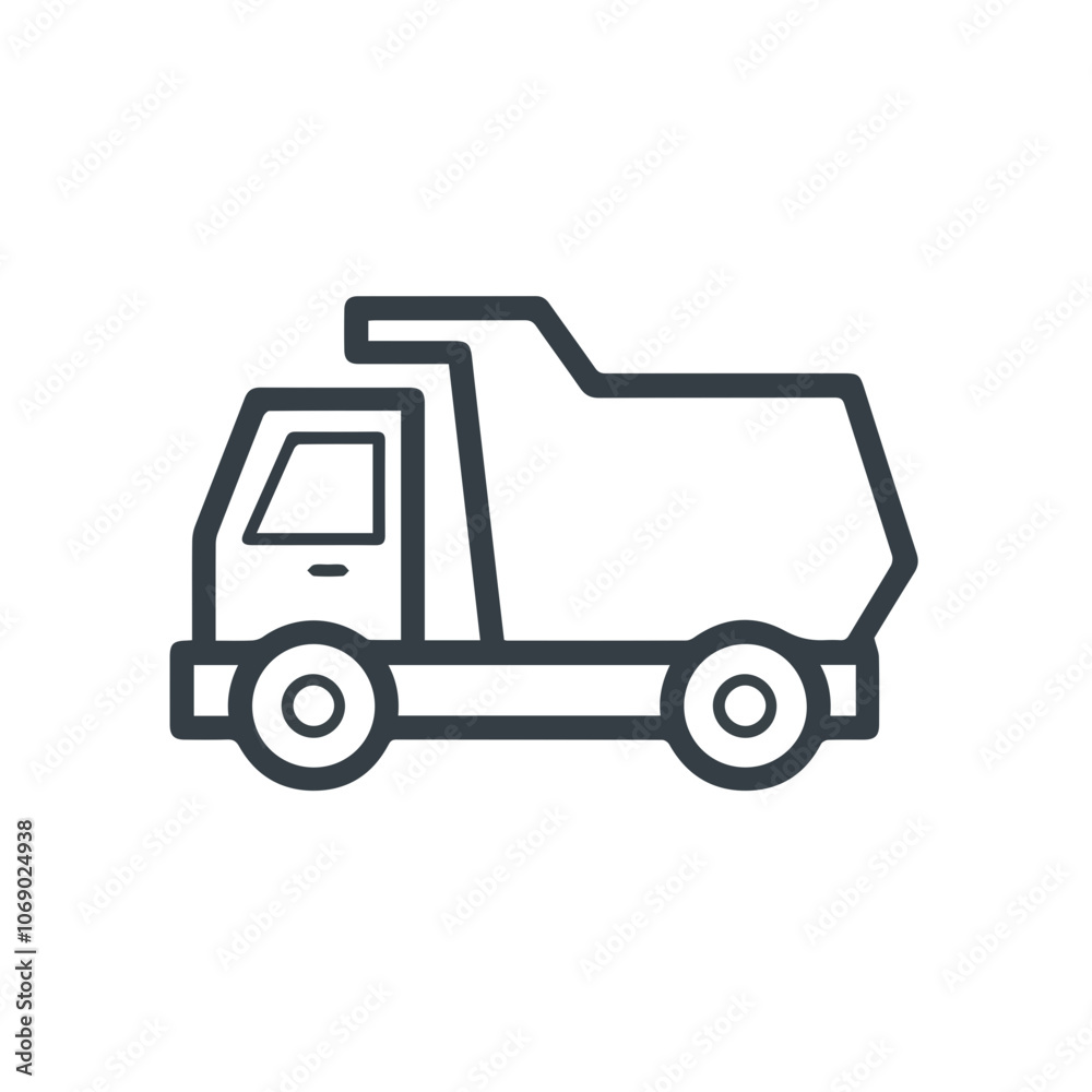 Truck icon symbol vector illustration Truck icon symbol vector illustration
