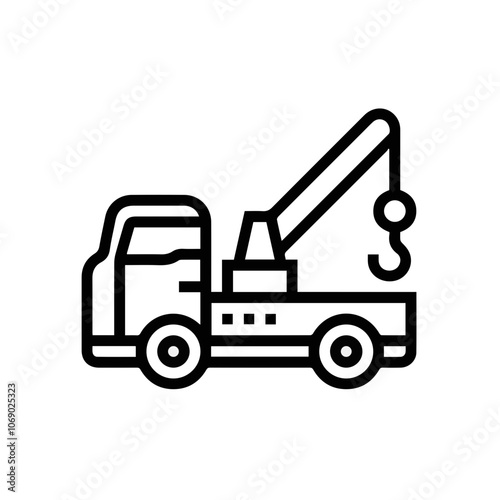 Truck icon symbol vector illustration