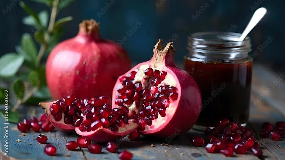 Pomegranates and Pomegranate Molasses