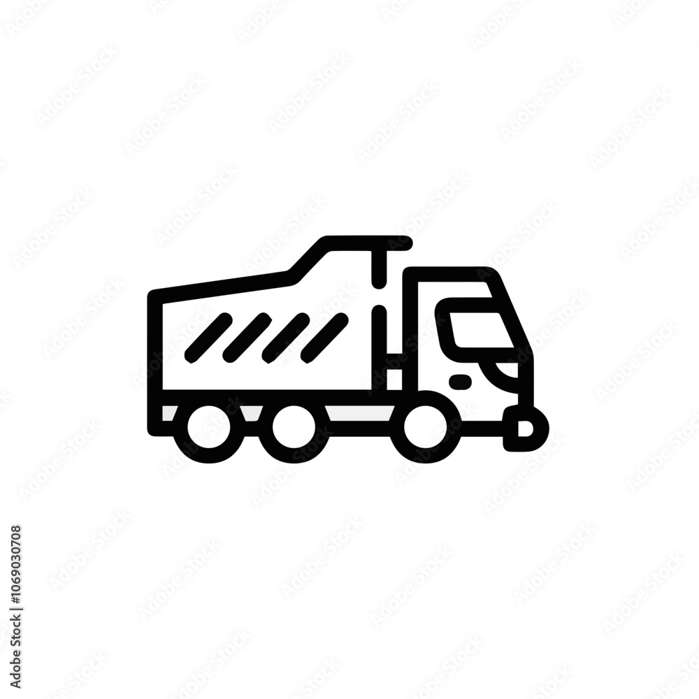 Truck icon symbol vector illustration Truck icon symbol vector illustration