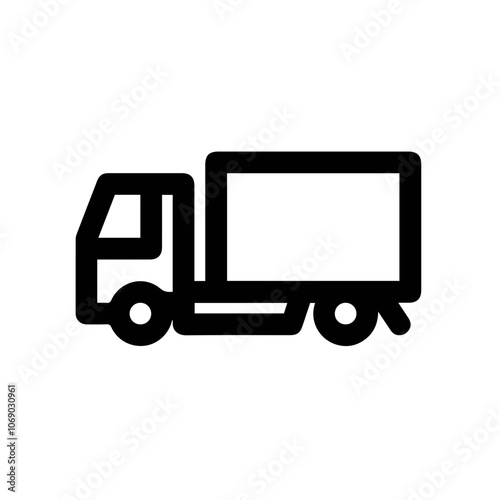 Truck icon symbol vector illustration