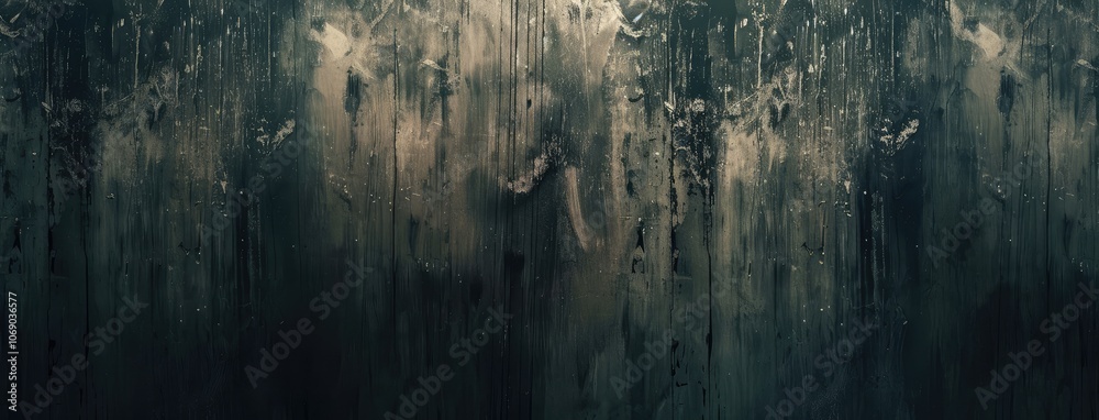 Dark Wooden Surface with Rainy Window Effect Dark Wooden Surface with Rainy Window Effect