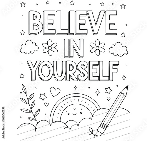 Motivational Quotes Coloring pages, inspirational coloring pages