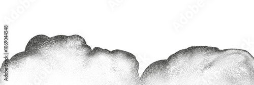 Set of  a black dots with a sandy texture. An abstract, grainy background featuring a noisy gradient pattern.