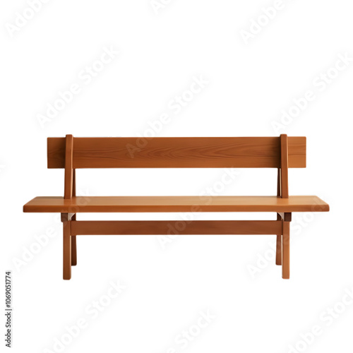 Interior Wooden Bench bench furniture PNG background.